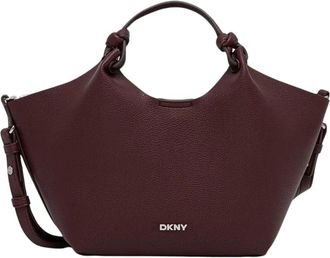 DKNY Paula Small Commuter Tote - Bags - Mujer - P&uacute;rpura - ONE SIZE