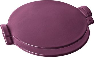 Emile Henry Made In France Flame Individual Pizza Stone, 10, Set of 2, Figue