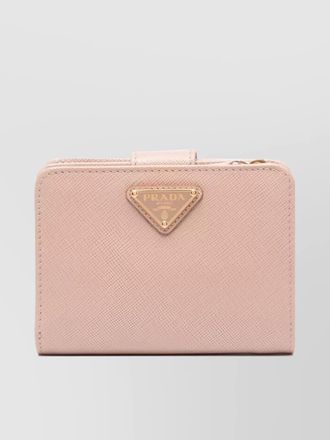 Prada snap-fastening wallet with coin pocket