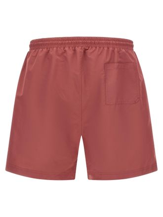 Brunello Cucinelli Technical Fabric Swim Shorts - Red