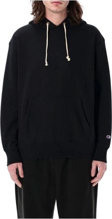 Champion Klassieke Crewneck Sweatshirt - Heren - Hoodies - Zwart - S - Hoodies & sweatvesten
