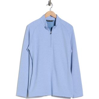 Travis Mathew Upgraded Quarter Zip Pullover in Light Blue at Nordstrom Rack, Size Xx-Large
