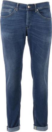 Dondup Pantalone George - Heren - Slim Fit Jeans - Blauw - W31 - Jeans