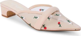 Matisse Footwear Kellan Pointed Toe Mule in Light Beige Floral at Nordstrom, Size 11