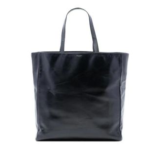 Saint Laurent Pre-owned Tote Bags, female, Black, Size: ONE SIZE Pre-owned Leather Tote