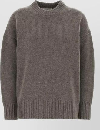 Co wool cashmere oversized sweatshirt