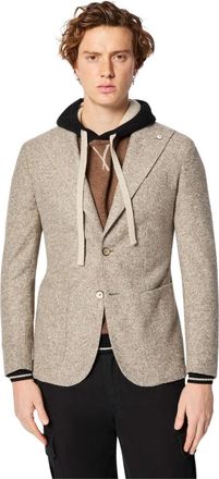 L.B.M. 1911 L.b.m. 1911, Uomo, Giacche, Beige, XL, new