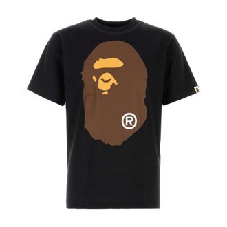 A Bathing Ape T-Shirts, male, Black, Size: 2XL Big Ape Head T-Shirt