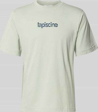 Selected Regular Fit T-Shirt aus reiner Baumwolle Modell HASPEN in Mint, Gr&ouml;&szlig;e XXL