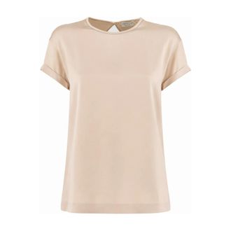 Brunello Cucinelli Mujer, Camisetas, Beige, Talla: XL