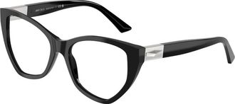 Jimmy Choo London Stijlvolle brilmonturen - Dames - Brillen - Zwart - 53 MM - Accessoires