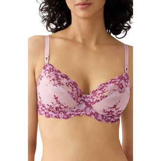 Wacoal Embrace Lace Underwire Bra in Keepsake Purple at Nordstrom Rack, Size 36Ddd