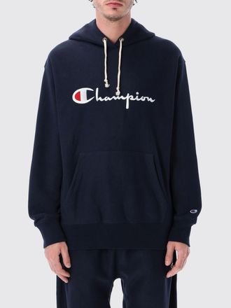 Champion Felpa con cappuccio in misto cotone con logo