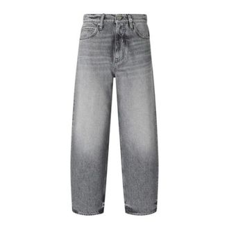 Pinko Estelle Cropped Jeans - female - PINKO - Cropped Jeans - Gray - W27 - Jeans