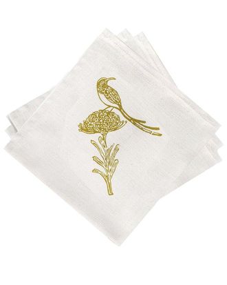 French Home Set Of 4 Sugarbird Napkins