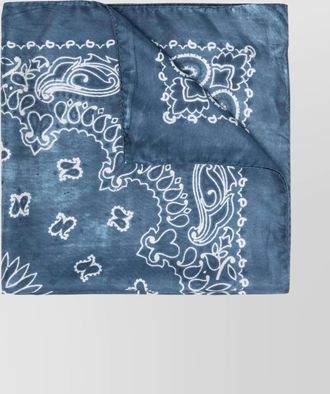 Golden Goose silk paisley-print scarf