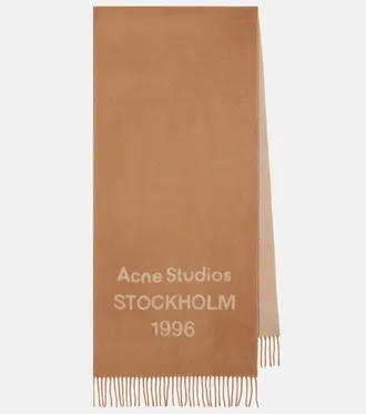 Acne Studios Venus 1996 jacquard wool scarf