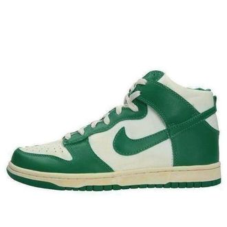 Nike Dunk High Vintage Green White 318850-131