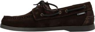 Scalpers Curiel Boat Shoes in Darkbrown at Nordstrom, Size 39