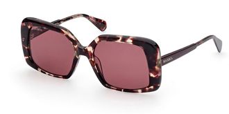 Max & Co. MO0031 WOOD 55S Womens Sunglasses Tortoiseshell Size 55