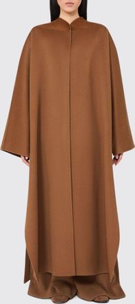 Max Mara Oversized Long Cape in Pure Cashmere with Concealed Closure