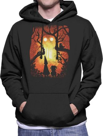 Cloud City 7 Enchanted Forest Over The Garden Wall Mens Hooded Sweatshirt Black
