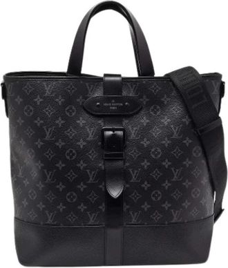 Louis Vuitton Pre-owned Coated Canvas Tote - Heren - Vintage Shopper - Zwart - ONE Size - Vintage