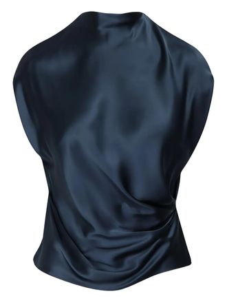 The Sei draped blouse - Blue