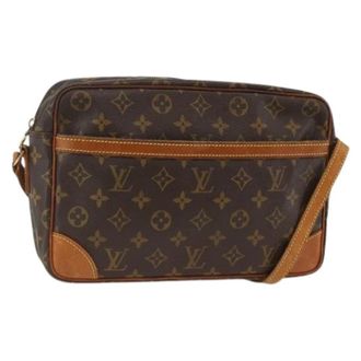 Louis Vuitton Pre-owned Cross Body Bags, female, Brown, Size: ONE SIZE Pre-owned Monogram Canvas Shoulder Bag
