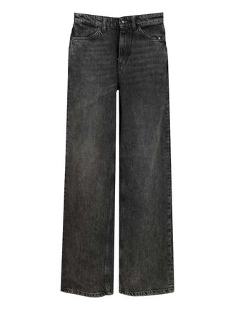 Amish Linda Denim Jeans Nero-Donna