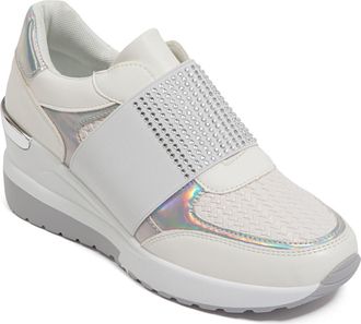 Ninety Union South Beach Wedge Sneaker in White at Nordstrom Rack, Size 10