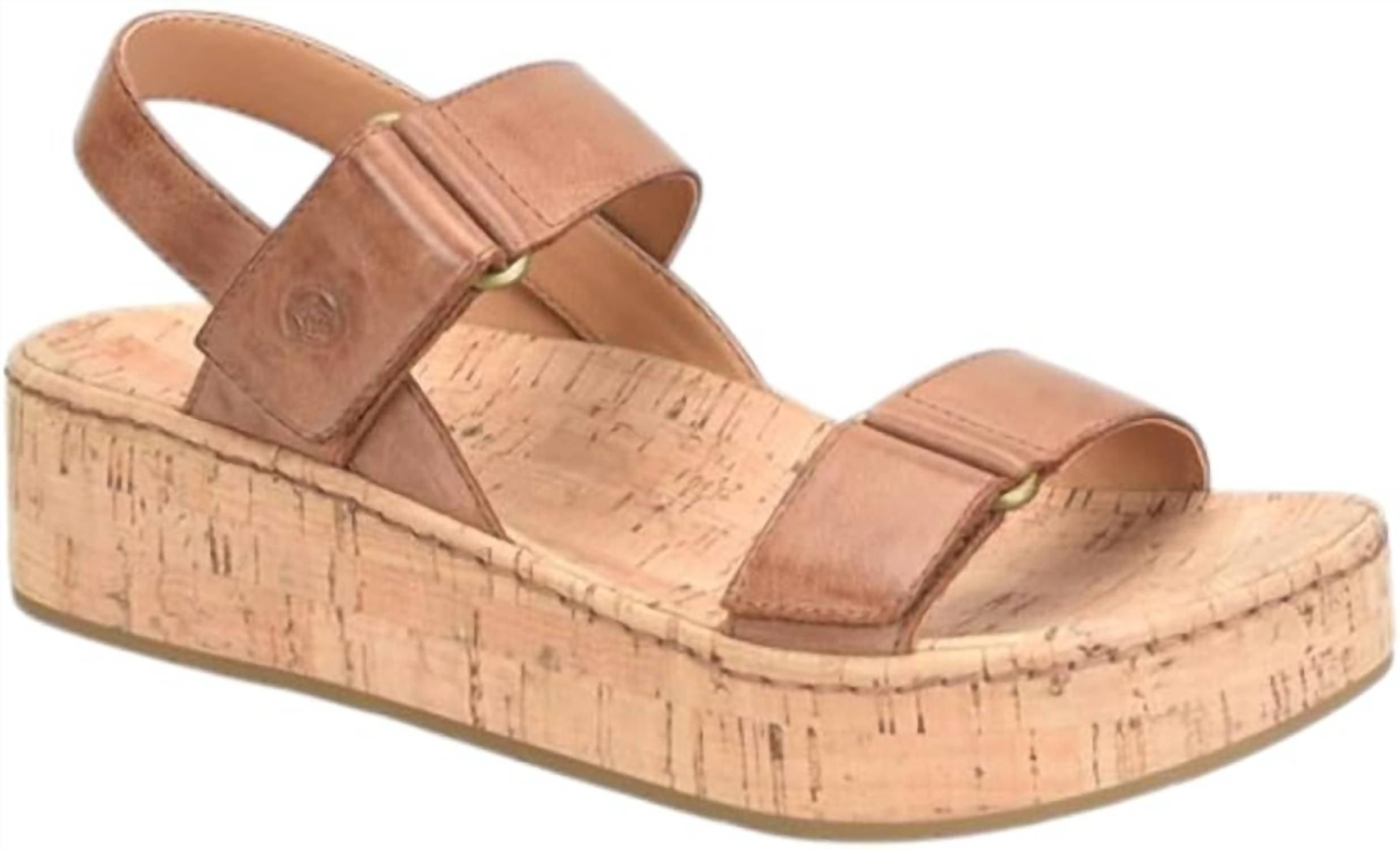 Born Kasady Womens Sandals Navy/Indaco : 11 M (B), Leather/Textile