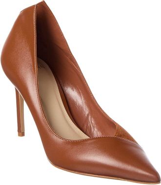 Alexandre Birman Pandora 85 Leather & Suede Pump