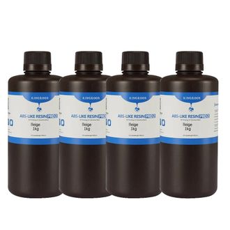 OEM Resina Para Impresora 3d, Lavable Con Agua, Compatible Con Impresoras Lcd, 4 Kg De Resina Abs Color Beige