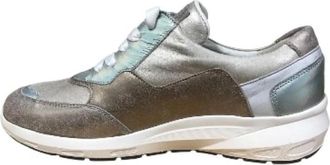 Waldl&auml;ufer Tonia Sneakers - Dames - Sneakers - Grijs - 35 1/2 EU - Leer - Schoenen
