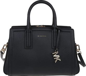 Michael Kors Small Laila Satchel Bag - Dames - Handtassen - Zwart - ONE Size - Tassen