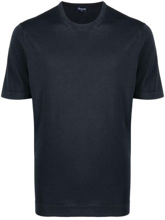 Tシャツ・カットソー DRUMOHR Men T Shirts D0D103WO Black Drumohr T-shirt for Men SS25 | GIGLIO.COM