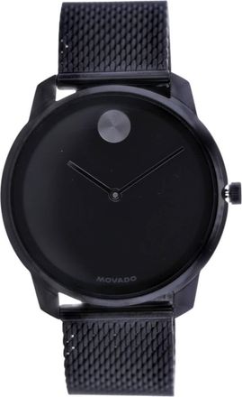 Movado Mens BOLD Black Dial Watch