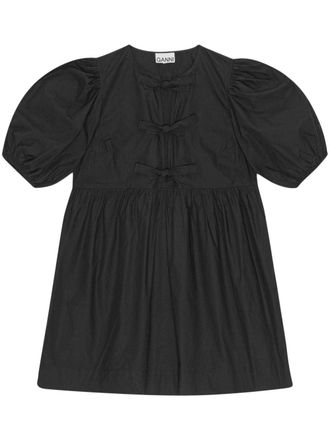 Ganni Organic Cotton Mini Dress
