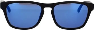 Calvin Klein Vierkante zonnebril - unisex - Zonnebrillen - Zwart - 55 MM - Accessoires