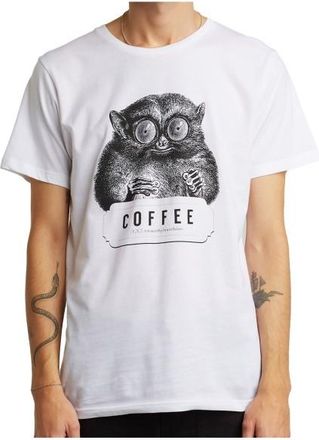 Dedicated T-Shirt Stockholm Caffeine Kick T-Shirt f&uuml;r Herren | wei&szlig;