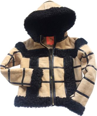 Manoush suede biker style jacket Size M