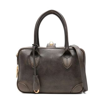 Golden Goose Handbags, female, Brown, ONE SIZE, Elegant Beige Handbag Aw25