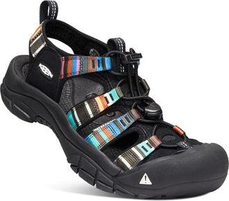 Keen Womens Newport H2 Closed Toe Water Sandals, Raya Black, 5.5