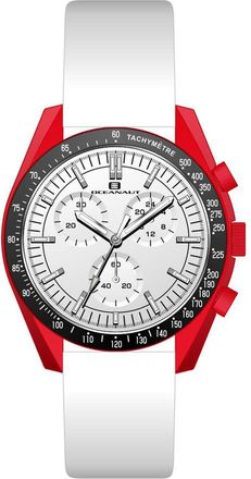 Oceanaut Orbit Chronograph Quartz White Dial Mens Watch OC7588