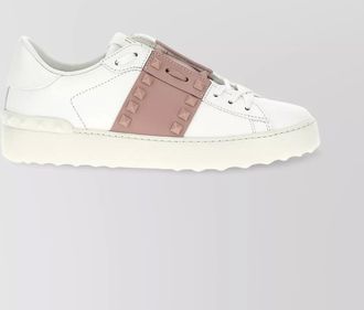 Valentino Garavani rockstud untitled low-top rubber sole sneakers