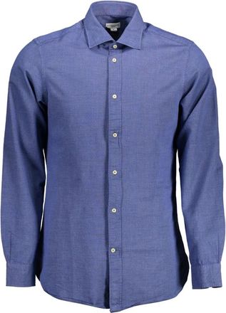 U.S.Polo Association Polo Shirts - Heren - Casual Overhemden - Blauw - 2XL - Katoen - Overhemden