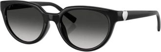 Tiffany & Co. Zonnebrillen - Dames - Zonnebrillen - Zwart - 55 MM - Accessoires