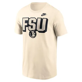 Nike Florida State Team Bold Nike Mens College T-Shirt in Brown | N19915AFSH-6VF