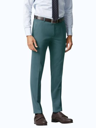 Meyer Travel Twill Trouser In Teal